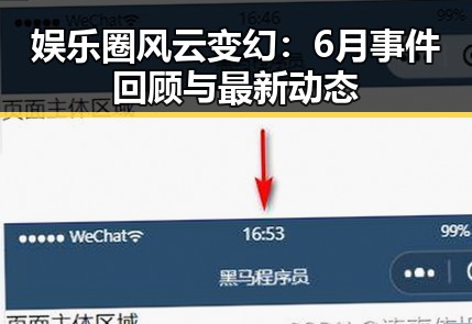 娱乐圈风云变幻：6月事件回顾与最新动态